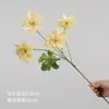 4 flores begônias artificiais para decoração de casamento, decoração de casa, adereços de fotografia e flores decorativas