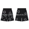Camisa de Manga Corta con Estampado de Kapok Estilo Americano Personalizado de Ultramar Conjunto de Pantalones Rectos Sueltos Streetwear Japonés para Hombre
