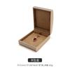 Caja de almacenamiento creativa con forma de arco de microfibra PU para joyas, placa de identificación, anillo de diamante, caja para anillos, caja para collares en stock