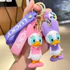 Llavero Creativo de Dibujos Animados Nueva Margarita Mickey Minnie Colgante de Coche Llavero Muñeco Pato Donald Venta al por Mayor