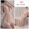 Pijamas Sexy para Mujer Verano Estilo Malla 2026 Nueva Llegada Camisola de Malla Bata de Noche de Gama Alta Ropa para el Hogar Estilo Delgado
