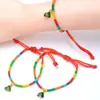 Cuerda Roja Tejida Festival del Bote del Dragón Pulsera de Cuerda Colorida Puesto de Venta al por Mayor Cuerda para la Mano Adultos Niños Jardín de Infancia Línea Colorida Productos Terminados