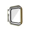 Adecuado para Apple Watch 7, Funda Protectora para Apple Watch Iwatch7, Cubierta Protectora, Película Templada Integrada 41/45mm
