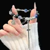 Nuevo Pulsera de Borla con Cuentas de Estilo Chino, Exquisita y a la Moda, de Nicho, Bidimensional, Lujo Ligero, Versátil, Apilable, Pulsera de Cuentas Impresionantemente Hermosa