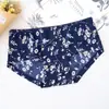 Seda de Hielo Estilo Niña Transpirable y Cómodo Ropa Interior de Mujer de Tiro Bajo Nuevo Verano Multicolor Sexy Estampado Bragas Fabricante