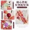 Pulsera de Raíz de Loto Natural Bodhi, Popular en TikTok, Pieza de Calabaza Tallada, Pulsera de Joyería de Doble Círculo, Cuentas Budistas al Por Mayor para Mujeres