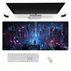Mouse Pad Anime Gato Preto Extra Grande Meninos Almofada de Mesa para Computador Almofada de Pulso para Teclado Mouse Pad Almofada de Mesa
