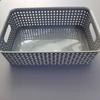 Caixa de Armazenamento Tecida Cesto de Armazenamento Mesa de Centro Sala de Estar Miudezas Roupas Cosméticos Caixa de Armazenamento Imitação Rattan Caixa de Armazenamento Desktop