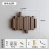 Perchero para Ropa con Forma de Tecla de Piano Gancho de Pared de Madera Maciza Nuevo 2025 Perchero Estante de Almacenamiento para Entrada de Dormitorio del Hogar