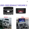 Adecuado para 2003-2009 Renault Megane 2 Marco de Panel de Navegación Android Marco de Panel de Navegación Central para Coche