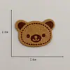 Fabricante Directo Spot Nuevo Universal Cuero de Microfibra Ropa Infantil Marca de Cuero Marca de Cuero Personalización