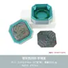 Caja de Almacenamiento para Pulseras de Doble Tapa Estilo Palacio de Gama Alta Patrón Octogonal Ola Retro Tapa Cielo y Tierra Pulsera Joyería