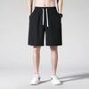 Verão 2023 Shorts Esportivos Casuais Soltos Finos Simples Soltos plus size Roupa Exterior Calças Grandes Shorts Seda Gelo Cinco