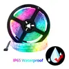 Kit de tira de LED com controle remoto Bluetooth de baixa voltagem 5V, barra de luz de atmosfera para fundo de TV 5050RGBW, luzes de KTV