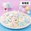 Forma Creativa de Tiza Larga Malvavisco Colorido Caramelo Decoración de Pastel Horneado DIY Compañero para Té con Leche Café Postre