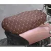Cubierta de cojín de asiento para patinete eléctrico, bicicleta eléctrica, motocicleta, esponja engrosada, almohadilla de asiento a prueba de sol e impermeable
