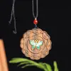 Venta Directa de Fábrica del Popular Colgante de Lujo Negro y Dorado del Dios de la Riqueza con un Buda sin Rostro, Adecuado para Colgar en el Cuello o en el Coche