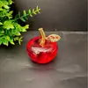Enfeites de Frutas de Vidro (Caqui, Abóbora, Morango), Peso de Papel de Fruta Artificial, Porta-Canetas, Pequenos Presentes, Decoração de Casa, Fruta Citrina