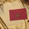 Conjunto de Papel de Carta de Linho Estilo Retrô Carta Estilo Chinês Couro Especial Convite Cartão Postal Envelope Pintura de Fogo