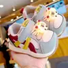 Zapatos para Niños Pequeños Zapatos para Bebés Principiantes 2-3 Años Primavera/Otoño Nuevo Estilo Zapatos para Bebés Suela Suave Antideslizante Dibujos Animados con Luces