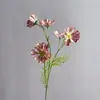 Flores de cosmos artificiales de 6 cabezas, ramo fresco y elegante para decoración del hogar, diseño de interiores, accesorios de boda, transfronterizo