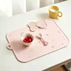 Manteles individuales de silicona para niños más vendidos transfronterizos en colores Morandi, resistentes al calor y fáciles de limpiar, al por mayor para tapetes de almuerzo para estudiantes