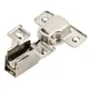 Bisagra hidráulica americana para puerta de armario y ropero de 35 tazas, de brazo corto americano con amortiguación, 3/4 de pulgada, 1/2 pulgada