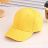 Gorra de béisbol ligera de comercio exterior al por mayor para niños y niñas, gorra con visera de color sólido, sombrero simple versátil, estilo coreano