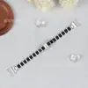 Adecuado para Samsung Watch4/5/6 Correa de Acero Inoxidable y Cerámica con Cierre Rápido Universal para Cintura