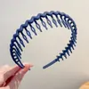 Diadema Deportiva Negra Ola para Hombre Niños Especial para Lavado de Cara Invisible No Aprieta Pinza para el Cabello Parte Superior Alta del Cráneo Accesorios para el Cabello