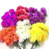 Flores Artificiais, Crisântemos Qingming, Flores Falsas para Visitar Túmulos, Túmulos Ancestrais, Flores de Seda para Adoração, Crisântemos de Cristal, Atacado e Varejo