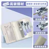 Set de cortauñas, tijeras para uñas, cortauñas, herramientas de pedicura y manicura de alta gama para el hogar, tijeras para cortar uñas encarnadas, portátil