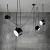 [Transfronterizo] Lámpara colgante pequeña para bar, sala de estar estilo nórdico, lámpara colgante para dormitorio, lámpara de comedor creativa y única, escaparate minimalista, tienda de ropa de moda