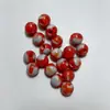 Contas de Resina Bicolores 12mm, Contas Olho de Gato Coloridas Antigas, Roupas DIY, Acessórios para Sapatos, Contas para Malas, Contas para Maiôs, Acessórios