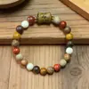 Pulseras de Bodhi de Dieciocho Semillas Personalizadas Grabadas Venta al por Mayor Puestos Callejeros Puestos en Lugares Turísticos Pulseras de Bodhi de Dieciocho Semillas Tallados de Bodhi