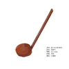 Yfjy Yafu Juego de Cuchara de Madera, Tenedor de Postre y Cuchara para el Hogar, Estudiante, Cuchara Japonesa, de Uso Doméstico, de Alto Valor, con Mango Largo