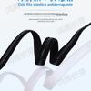 Estoque de fábrica 1cm alça elástica antiderrapante de cola de gota alça de ombro de silicone tira antiderrapante tira antiderrapante cinto elástico de cola de gota pode ser tingido