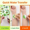 Festival de Comercio Exterior Transfronterizo Copa Mundial de Fútbol Navidad Pegatinas de Tatuaje Fluorescentes Impermeables Dibujos Animados Infantiles Tatuajes Temporales para la Cara