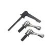 Manija de Fresadora Accesorios de Fresadora de Torreta Manija de Bloqueo de Husillo M8 Manija Ajustable de Banco de Trabajo Manija de Oliva Imperial