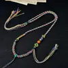 Cordón de Collar Tejido Hecho a Mano de Xizang Cordón de Colgante Multicolor de Venta Caliente Borla Vintage Cordón para Colgar Joyería Popular en Vivo