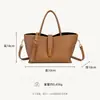 Bolso tote con patrón de lichi transfronterizo, bolso de mano simple para el día a día, bolso de hombro y cruzado informal de gran capacidad para mujer, venta al por mayor personalizada