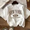 Camiseta Retro Transfronteriza de Aliexpress para Mujer con Estampado de San Francisco - Top Suave Retro de Manga Corta con Cuello Redondo, Geométrico