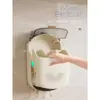 Soporte Cilíndrico para Palillos de Nuevo Estilo de Alta Calidad Sin Taladro Montado en Pared Cubo a Prueba de Polvo para Palillos y Utensilios con Tapa Caja de Almacenamiento Colgante de Pared Uso en el Hogar
