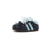 Novedad Otoño 2026 Zapatos Casuales para Niños Versión Coreana Lindo Moño Lunares Suela Suave Zapatos de Entrenamiento Alemanes para Niñas