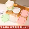 Caja para Pastel de Tanque de Helado Caja para Mousse Melaleuca Caja de Embalaje pp Reciclable Grado Alimenticio Caja para Fruta Cortada de Yogur y Pudín