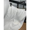 Yuran 26 Modelo Novo de Início de Primavera Mistura de Linho Lyocell Importado Cintura Elástica Calça Larga Reta de Ar