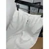 Yuran 26 Colección Primavera/Verano Nueva Mezcla de Lino Lyocell Importado Cintura Elástica Holgados Rectos Pierna Ancha Pantalones de Aire