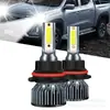 Modelo F2 Cobdob Perlas de Lámpara Foco Súper Brillante Faros LED para Coche H1H7H4 Bombillas de Luz para Coche Fabricante Dropshipping