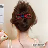Pinza plana para el cabello que no lastima la parte posterior de la cabeza, adecuada para mujeres con cabello fino, pinza de cocodrilo elegante y exquisita, pasador versátil