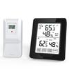Medidor Eletrônico Digital de Temperatura e Umidade com Tela Sensível ao Toque, Luz de Fundo, Sem Fio de Longa Distância, para Interior e Exterior, Alarme de Alta e Baixa Temperatura Transfronteiriço